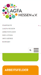 Mobile Screenshot of lagfa-hessen.de